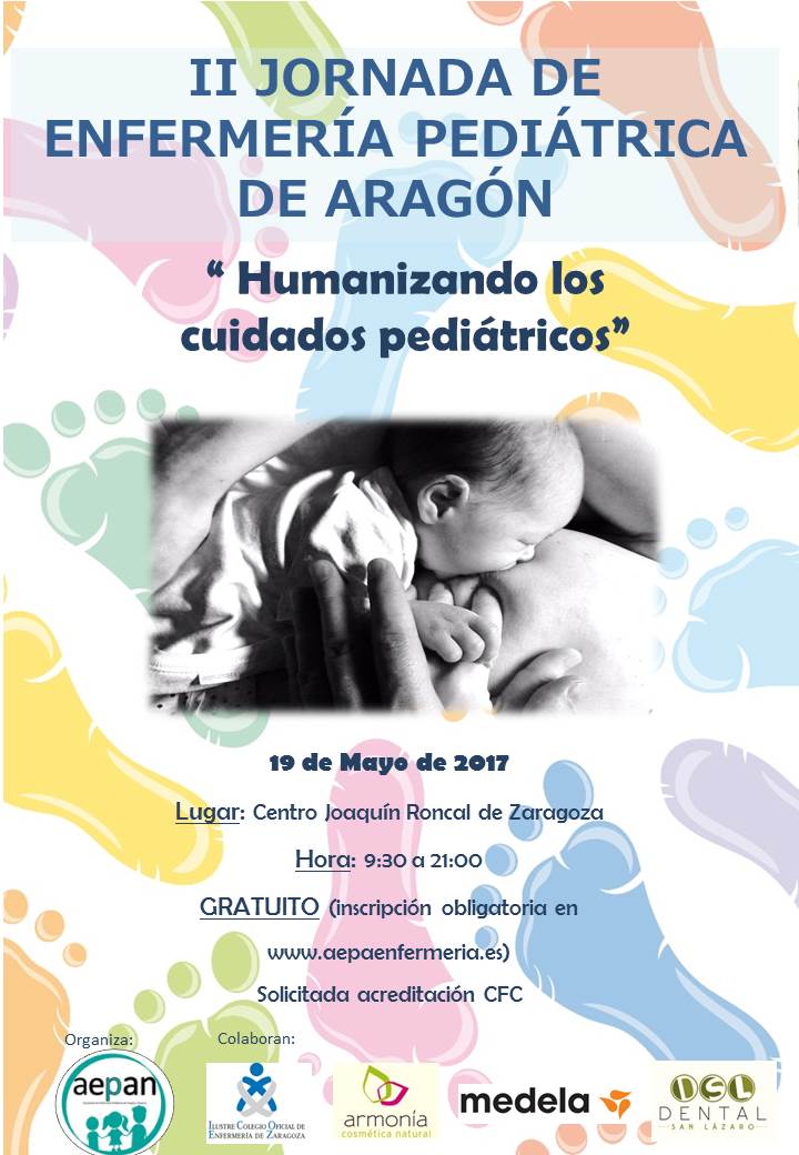 II Jornada de Enfermería Pediátrica de Aragón y Navarra: Humanizando los cuidados