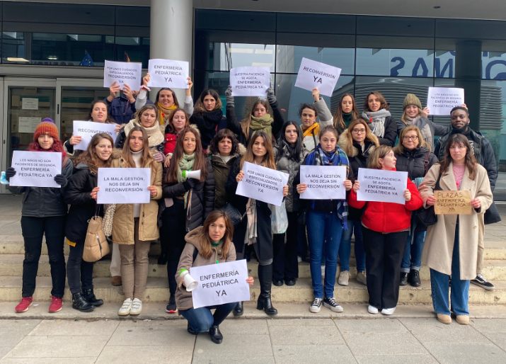 AEPAN convoca una concentración para reivindicar el desarrollo de la enfermería pediátrica